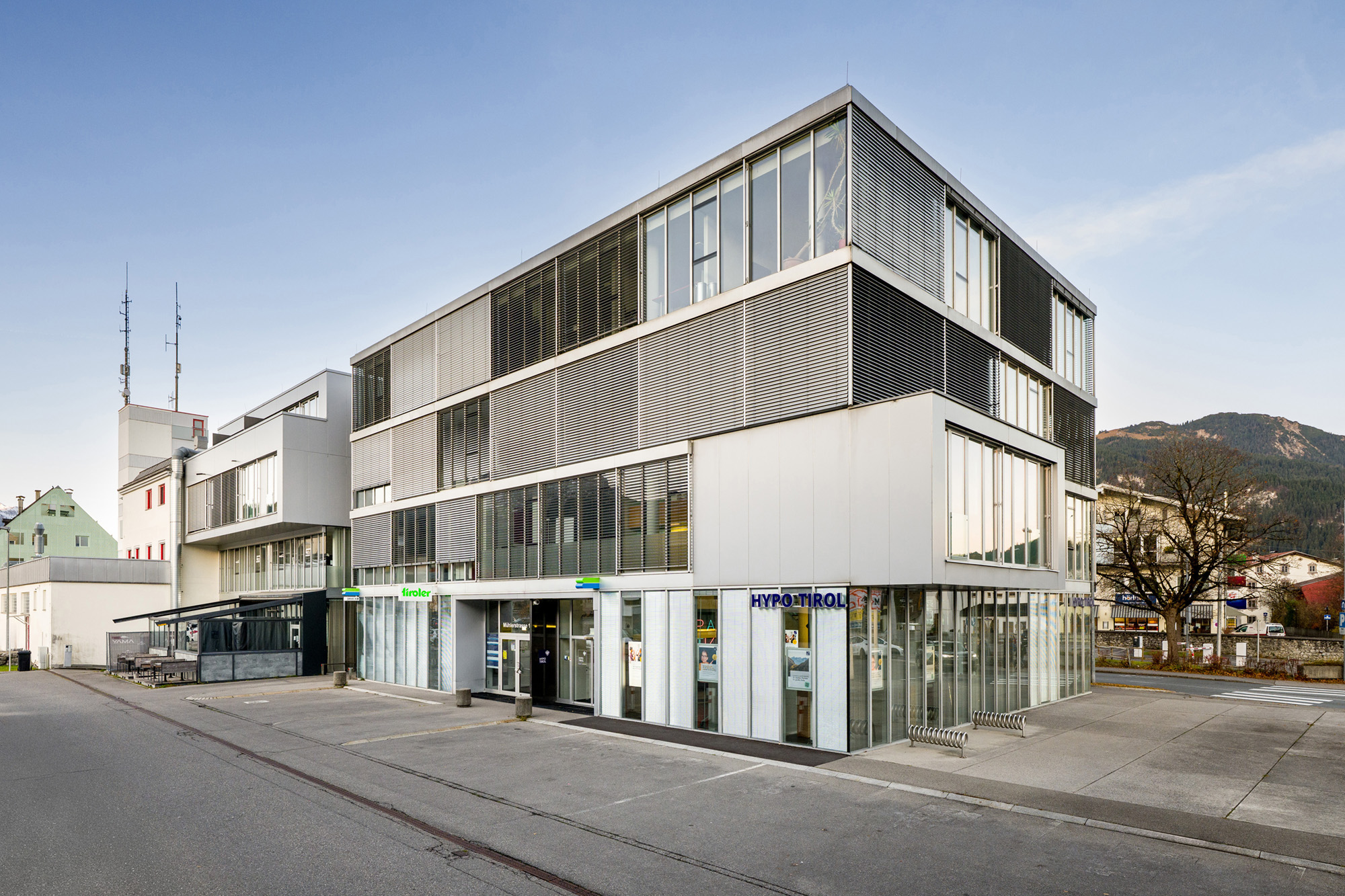 Das Gebäude der Hypo Tirol in Reutte.