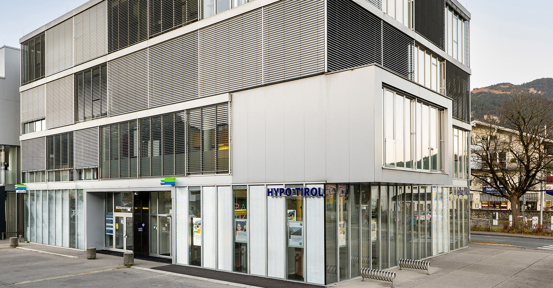 Das Gebäude der Hypo Tirol in Reutte.