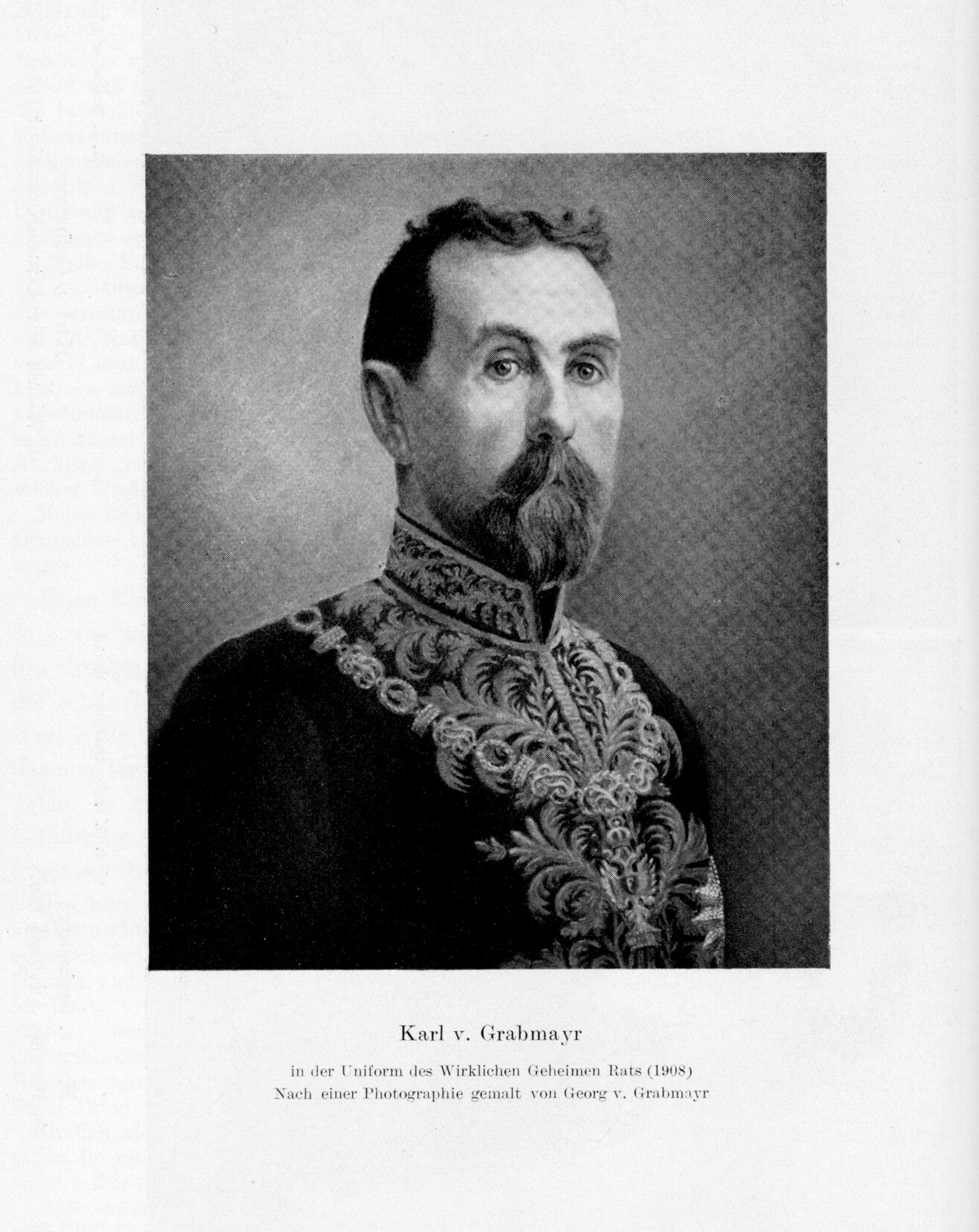 Schwarz-Weiß-Fotografie von Karl v. Grabmayr