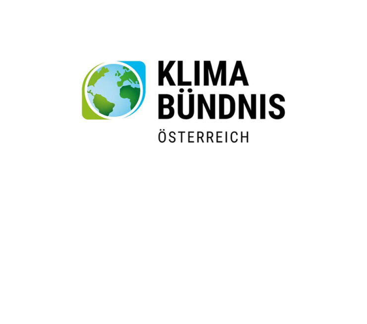 Auszeichnung für das Klimabündnis Österreich in Farbe.