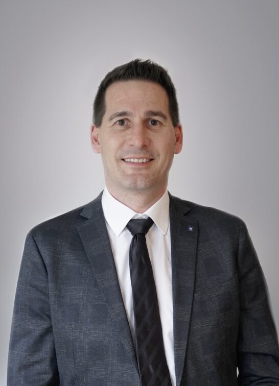 Portrait von  Thomas Erber MA, Leitung Großkunden Unterland in der Hypo Tirol Bank, Standort Großkunden Unterland