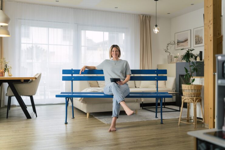 Ein Haus, das mit dem Wohnbaukredit der Hypo Tirol – einem Kredit für Hauskauf, Hausbau oder Wohnung – finanziert wurde.